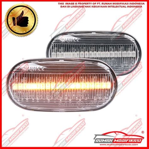 JUAL SIDE LAMP HONDA CIVIC GENIO 1992 1995 CLEAR LED SEQUENTIAL