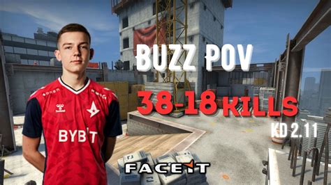 CSGO POV Buzz 38 18 Vertigo 𝙒𝙞𝙣 16 14 Faceit 24 08 2023 YouTube