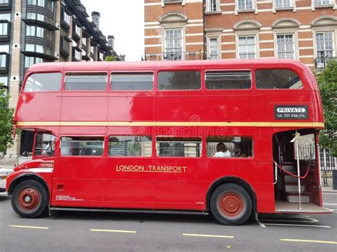 Red Routemaster Bus Editorial Photography Image Of Traditional 153184342