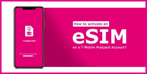 Activate An ESIM On A T Mobile Postpaid Account 2021 Steps