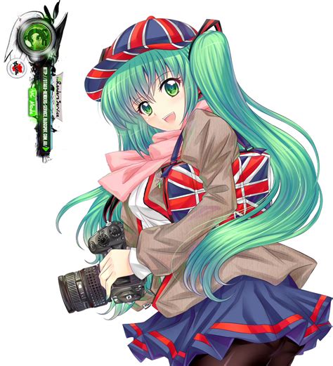 Vocaloidbritish Miku Hyper Cute Render Ors Anime Renders