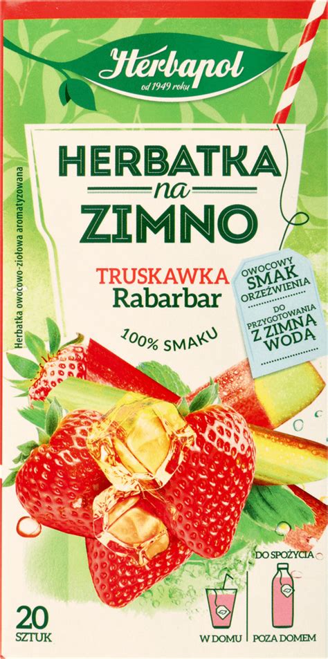 Herbapol Herbatka Na Zimno Rabarbat I Truskawka X G Drogeria