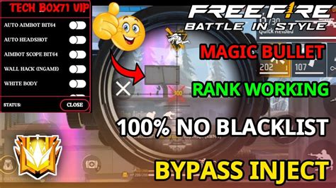 Magic Headshot Bypass Injector Free Fire Ob Auto Headshot