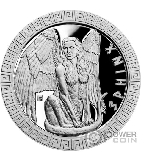 SPHINX Mythical Creatures 1 Oz Silber Münze 2 Niue 2022