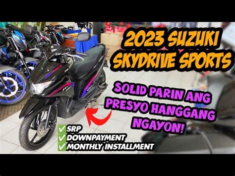 Suzuki Skydrive Sports Scooter Goods For Beginner Review Srp