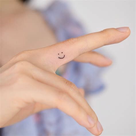 Top Smile Finger Tattoo Best In Cdgdbentre