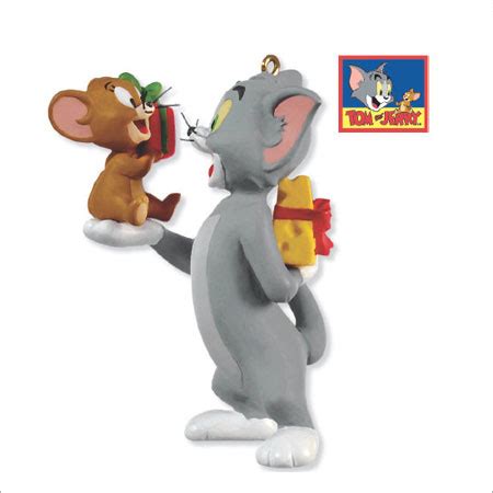 2009 Tom and Jerry A Cat-and-Mouse Christmas Hallmark Keepsake Ornament QXI1292