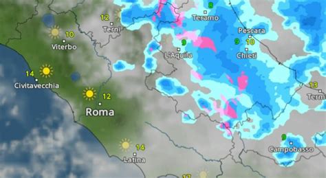 Previsión del tiempo en Roma llegada de temperaturas más frías y lluvias