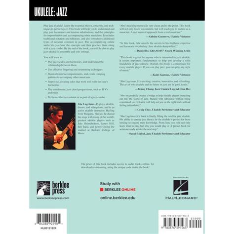 Berklee Press Jazz Ukulele Musikhaus Thomann