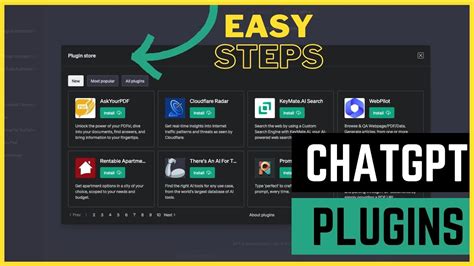 Step By Step Guide Installing And Enabling Chatgpt Plugins Youtube