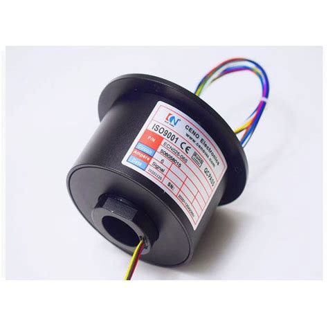 Through Bore Slip Ring Ecn S Ip Ceno Electronics Technology