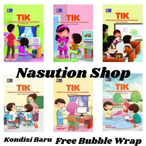 Jual BUKU TIK KELAS 1 2 3 4 5 6 SD FACIL TEKNOLOGI INFORMASI DAN