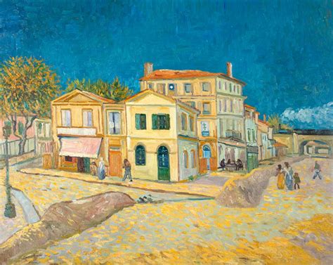 When did Vincent van Gogh live in The Yellow House in Arles?