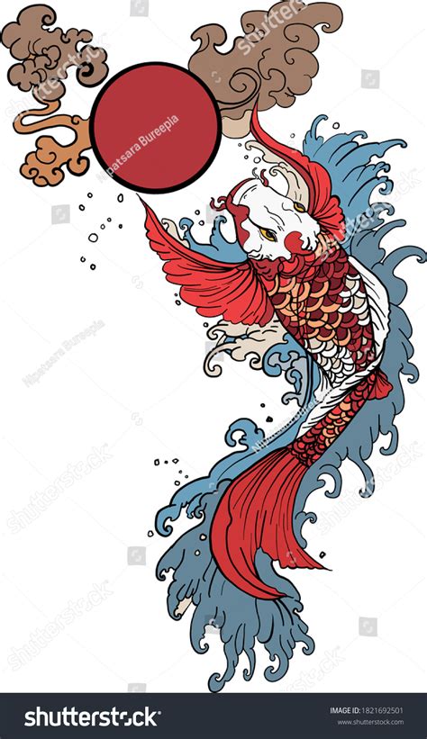 6,068 Koi Carp Tattoo Images, Stock Photos & Vectors | Shutterstock