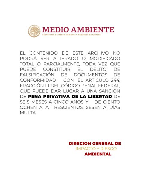 Vi 1 Medidas De Prevención Mitigación O Compensación Ambiental De