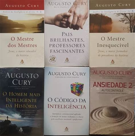 O Homem Mais Inteligente Da História 5 Livros Augusto Cury Frete grátis