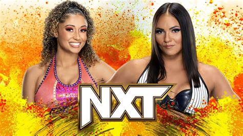 Wwe Nxt Kiana James Vs Kelani Jordan Wwenxt Wwe K Youtube