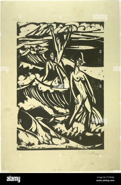 Woodcut By Ernst Ludwig Kirchner Hi Res Stock Photography And Images