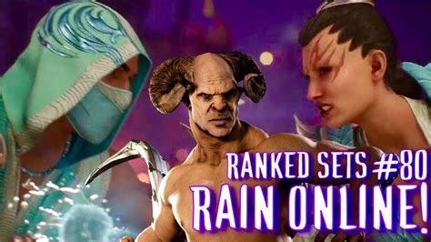 Rain Ranked Sets 80 W Motaro Mortal Kombat 1 Rain Gameplay