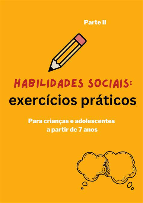 Treino De Habilidades Sociais Exercícios BRAINCP