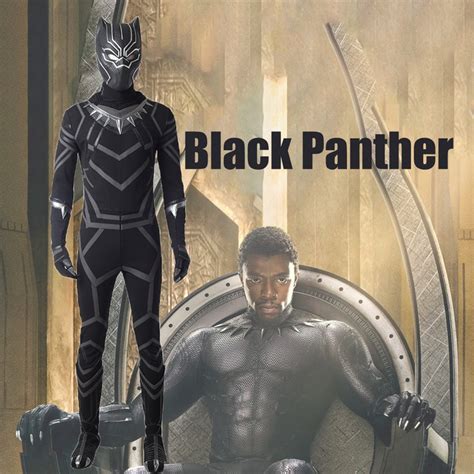 Take Your Throne With Black Panther Halloween Costumes For Adults