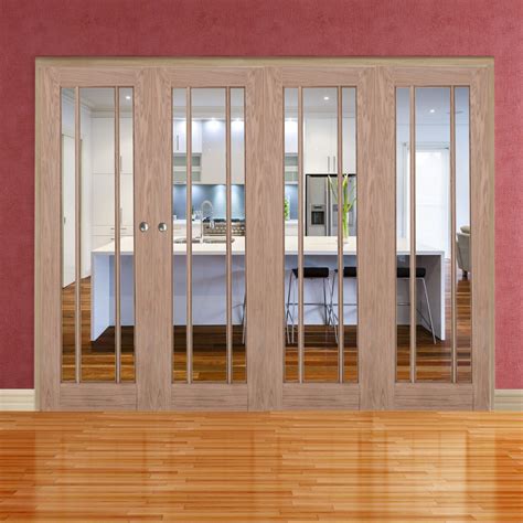 Oak langdale clear glass bifold system – Artofit