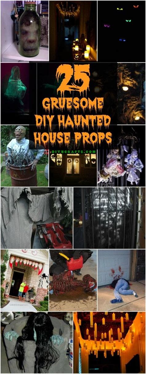 25 Gruesome Diy Haunted House Props To Make Your Halloween The Scariest