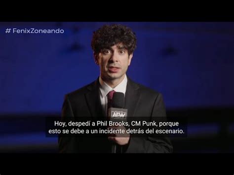 Tony Khan Anuncia el Despido de CM Punk de AEW Subtitulado al Español