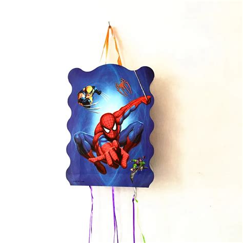 Aliexpress.com : Buy 1SET SPIDERMAN THEME PINATA BABY SHOWER KIDS BIRTHDAY PARTY DECORATION ...