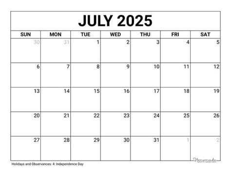 2025 Printable Calendar Free Templates With Holidays In 2024 Free Printable Calendar Free