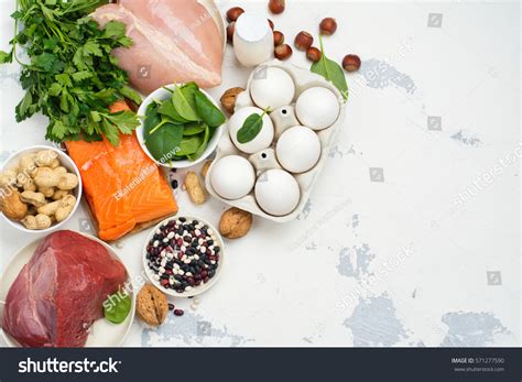 High Protein Food Fish Meat Poultry Stock Photo Shutterstock