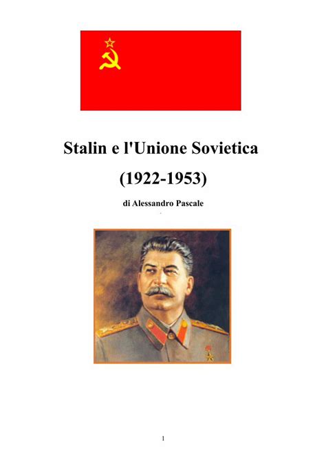 Pdf Stalin E L Unione Sovietica Sovietica Pdf