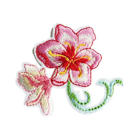 Craft Supplies And Tools Diy Embroidery Flower Patchesdecorative Patch