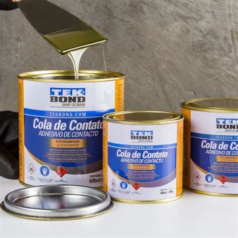 Cola De Contato - Cola Adesivo de Contato 750g Tekbond - Casa Rossi - O Home Center do ...