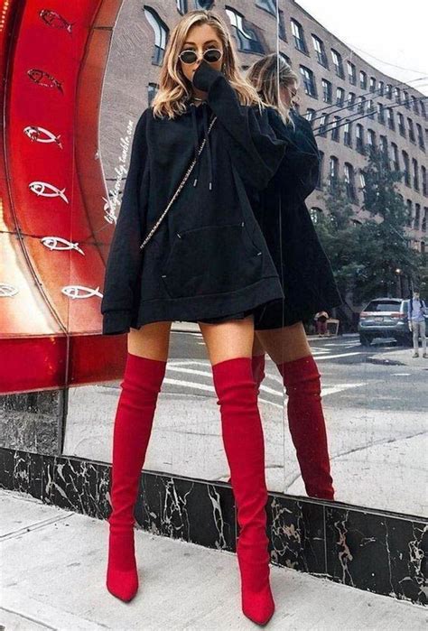 15 Looks Que Prueban Que Las Botas Arriba De La Rodilla Son Estilosas Y