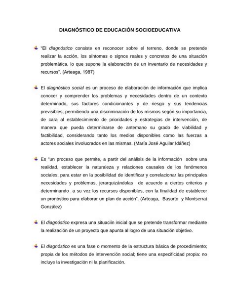 Pdf Diagn Stico De Educaci N Socioeducativa Dokumen Tips