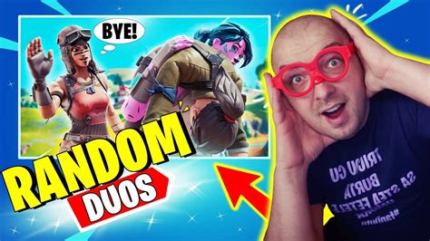 Random Duos Pe Fortnite Cu Straini Sau Cu Voi Youtube