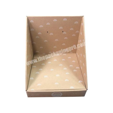 Counter Display Rack Paperboard Shipping Corrugated Box Cardboard