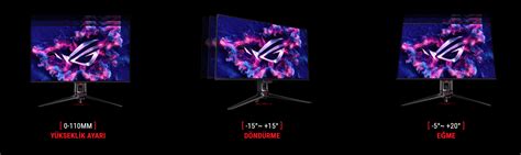 Asus Rog Swift Oled Pg32ucdm 31 5 3840x2160 4k 0 03ms 240hz Oyuncu