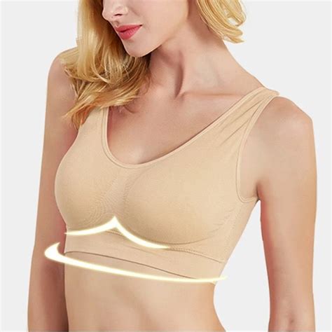 Frauen Nahtlose Bh Mit Pads Bralette Push Up Büstenhalter Bh Wireless