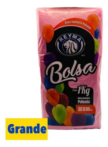 Bulto De Kg Bolsa Camiseta Reyma Poliseda Grande X Cm Meses