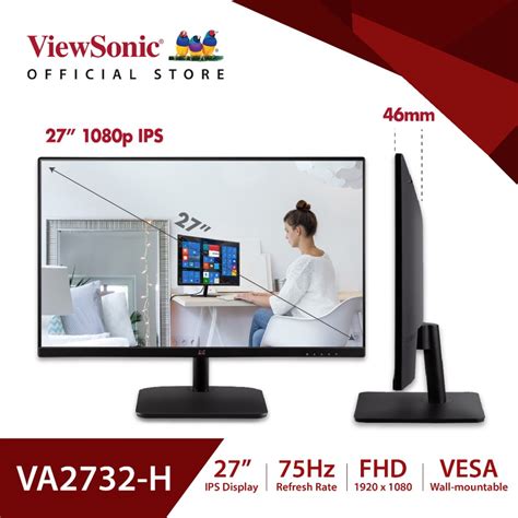 VIEWSONIC 27 VA2715 H VA2732 H IPS FULL HD LED FLAT GAMING LCD