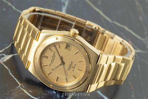 IWC Ingenieur 18k Gold Quarz Kal 23100 Ref 9703 2105676