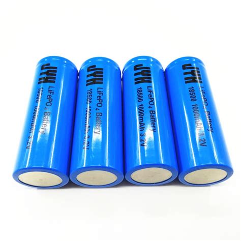 3 2v Rechargeable 18500 1000mah Lifepo4 Batteries Tradekorea