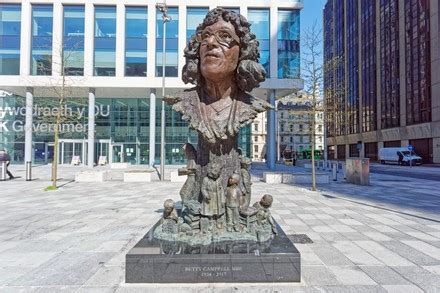 Statue Betty Campbell Wales First Black Editorial Stock Photo - Stock ...