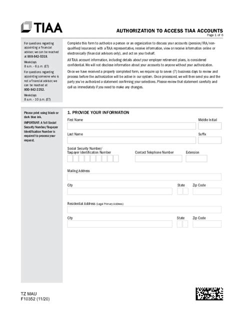 Tiaa F10352 Fill Out Sign Online DocHub