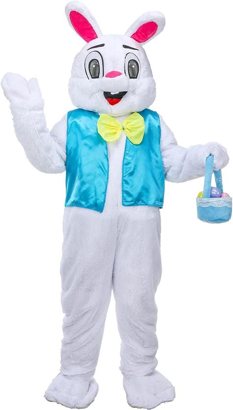 Happy Easter Bunny Costume Adult Cartoon Plush Ubuy India