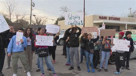 Students Continue To Protest Cellphone Ban At Madison High School