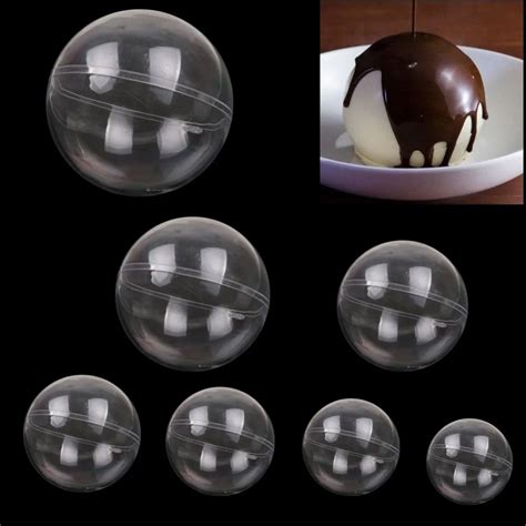 Buy Chocolate Ball Mould Maker 3cm 10cm Sphere Round