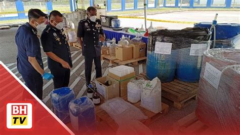 Polis Bongkar Makmal Proses Dadah Rampas RM2 3 Juta Ketamin YouTube